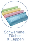 Schwämme, Tücher und Lappen